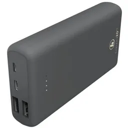 Acumulator extern USB (Powerbank) Hama 201739 “Travel” Power Pack with Cable, 10000mAh, 2 Outputs: 2x USB-C, anthracite