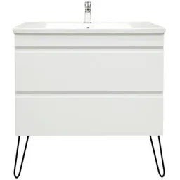 Dulap pentru lavoar Bayro универсальный Studio под умыв. Argo 800 белый мат