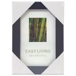 Ramă Album foto Promstore 44343 деревянная 10x15сm, прямой борт, цвет черный