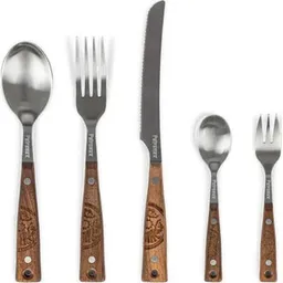 Veselă de camping Petromax Set tacamuri Camping Cutlery