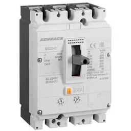 Întrerupător diferențial Schrack Technik MX220431 Întreruptor automat Tip A, 3 poli, 36kA, 200A