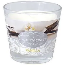 Lumânare Promstore 45350 Zniczplast Свеча ароматизированная в стакане 9x8cm, 26час, Ваниль