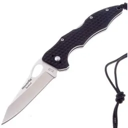 Cuțit turistic FOX Knives BF-105T BLACK KNIFE 440A