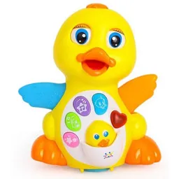 Jucărie muzicală Hola Toys 808 Ratusca cu muz si lumina