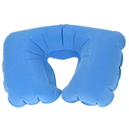 Pernă turistică Promstore 16423 Подушка шейная U-форма надувная 33x23x8cm