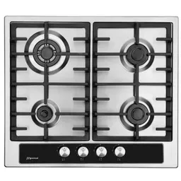 Plită încorporabilă pe gaz Mastercook VEGA MC-E 4265 Texture BL Glass