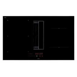 Plită încorporabilă electrică Falmec ZERO EASY 84 Black Glass RAL 9005 (with filter pack)