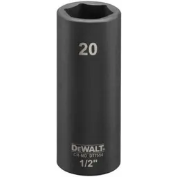 DeWalt DT7554 Cap Hexagonal impact 20mm x1/2 (adinc)