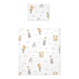 Set de perne si plapume Albero Mio Одеяло и подушка в люльку 420 Bunny