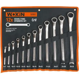 Wokin Set de 12 chei inelare duble Cr-V 6-32 mm