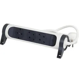 Filtru electric Legrand 694541 Bloc Mutifunctional 3x2P+T(5M-3x1 5) Alb-Gri