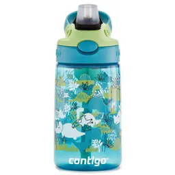 Cana cu pai Contigo Easy Clean 420ml Green Dinoboy