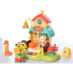 Jucărie muzicală Hola Toys 93554 gradinita cu figurine