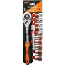 Set de mână Gadget tools 330578 набор головок с трещоткой, 10-24мм 1