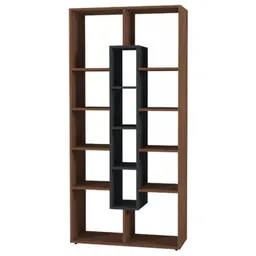 Raft de birou Fabrik Home №2 орех каменный/антрацит