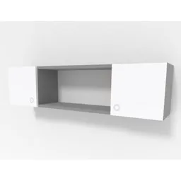 Raft decorativ Smartex (13402) RD6 Alb+Grafit