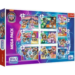 Puzzle Trefl R25H /41/43 (96002) 10 în1 Patrula cațelușilor