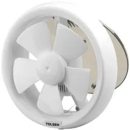 Ventilator baie 150mm 15W cu capac Tolsen