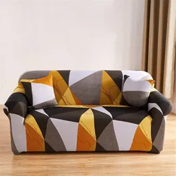Textile de casă Relaxe Home Чехол для дивана Solid Sofa Cover 2 места (145-185 см) Geometric