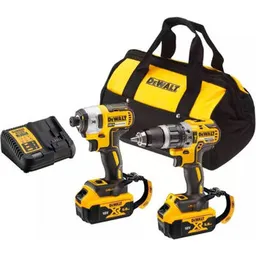 Set de scule electrice DeWalt DCK266P2LR-QW (DCD796+DCF887)