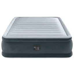 Saltea gonflabilă Intex 64414 VELUR 152x203x46cm cu pompa incorporata DELUXE