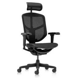 Fotoliu de birou ART Enjoy Ultra Black T-168-B1 EJU-B-HAM-4D_NY