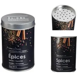 Container alimentare 5five 50137 Емкость металлическая D6.6x10cm 60gr для специй