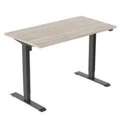 Masă pentru calculator sc ET114 BL 1400x700 blat lemn gri