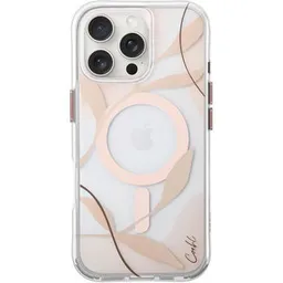 Husă pentru smartphone UNIQ iPhone 16 Pro Max Coehl with Magclick Charging Verdure, Sping Blossom