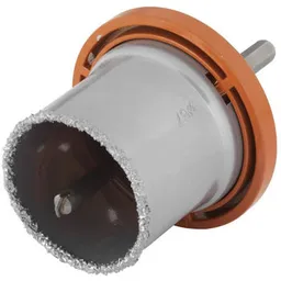 Wolfcraft Coroana de gaurit tratata cu carburi metal 67mm