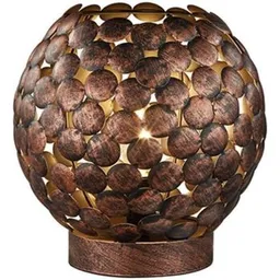 Lampă de masă și corp de iluminat Trio Frieda Cupru