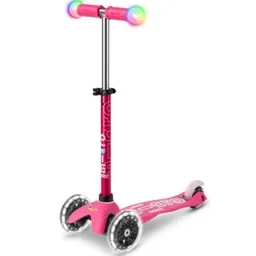 Trotinetă Micro MMD130 Mini Deluxe Magic LED Pink