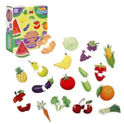 Puzzle Fructe și legume, 36 elem