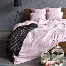 Cottony SLPSL Stripe Satin Pudra