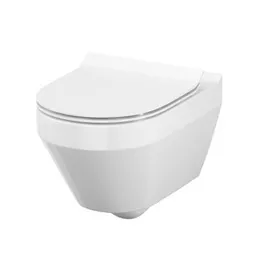 Vas WC Cersanit Crea Rimless Slim микролифт DRP овальный