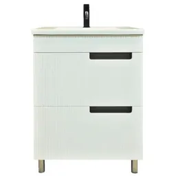 Dulap pentru lavoar Bayro Positano под умыв. Argo 600 белый мат