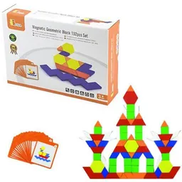 Set de creație Viga 50669 Magnetic Geometric Block (102buc)