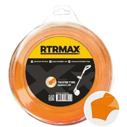 Fir pentru trimmere RTRMAX RTY350 Pătrat răsucit 3,0 mm/51 m