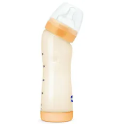 Cană cu pai Chicco 60039.01 EV- 250ml с пустышкой силикон
