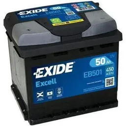 Exide EXCELL 12V 50Ah 450EN