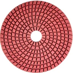 Disc de șlefuire Graphite 52701 Disc diamantat flexibil pentru polisat, cu velcro, 125mm, K400, 57H853,