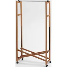 Cuier pentru haine Arredamenti Italia Giulyus, вешалка/штанга, вишневое дерево