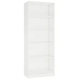 Etajeră Mobildor-Lux Etajera Practik (80x38x210H cm) White