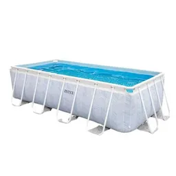 Piscină cu cadru Intex 26780 Hevron Prism Frame Rectangular Pool, cadru metalic, 6836 L