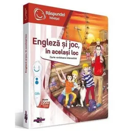 Puzzle Raspundel Istetel 69370 carte Engleza si joc in acelasi loc