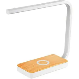 Lampă de masă și corp de iluminat Elmos led DT-LM-0014N 12w 220v 4000k ip20 alb+lemn