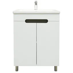 Dulap pentru lavoar Bayro Etna Duo под умыв. Argo 600 белый мат