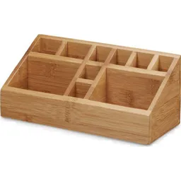 Cutie depozitare Eleganza 51305 Organizator pentru cosmetic 23X9X8cm, bambus
