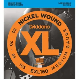 Coarda pentru instrument muzical D’Addario EXL160  Сorzi chitara bass