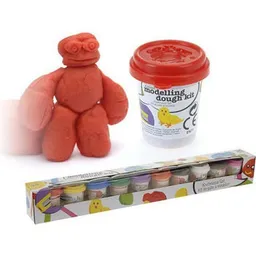 Set de creație Promstore 48022 Набор креативный пластилин 10 цветов + 10 печатей